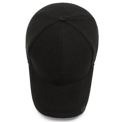Hat Men's Tide Sunshade Cap Korean Men's Sun Hat Black Ins Tide Simple Casual And Versatile Baseball Cap